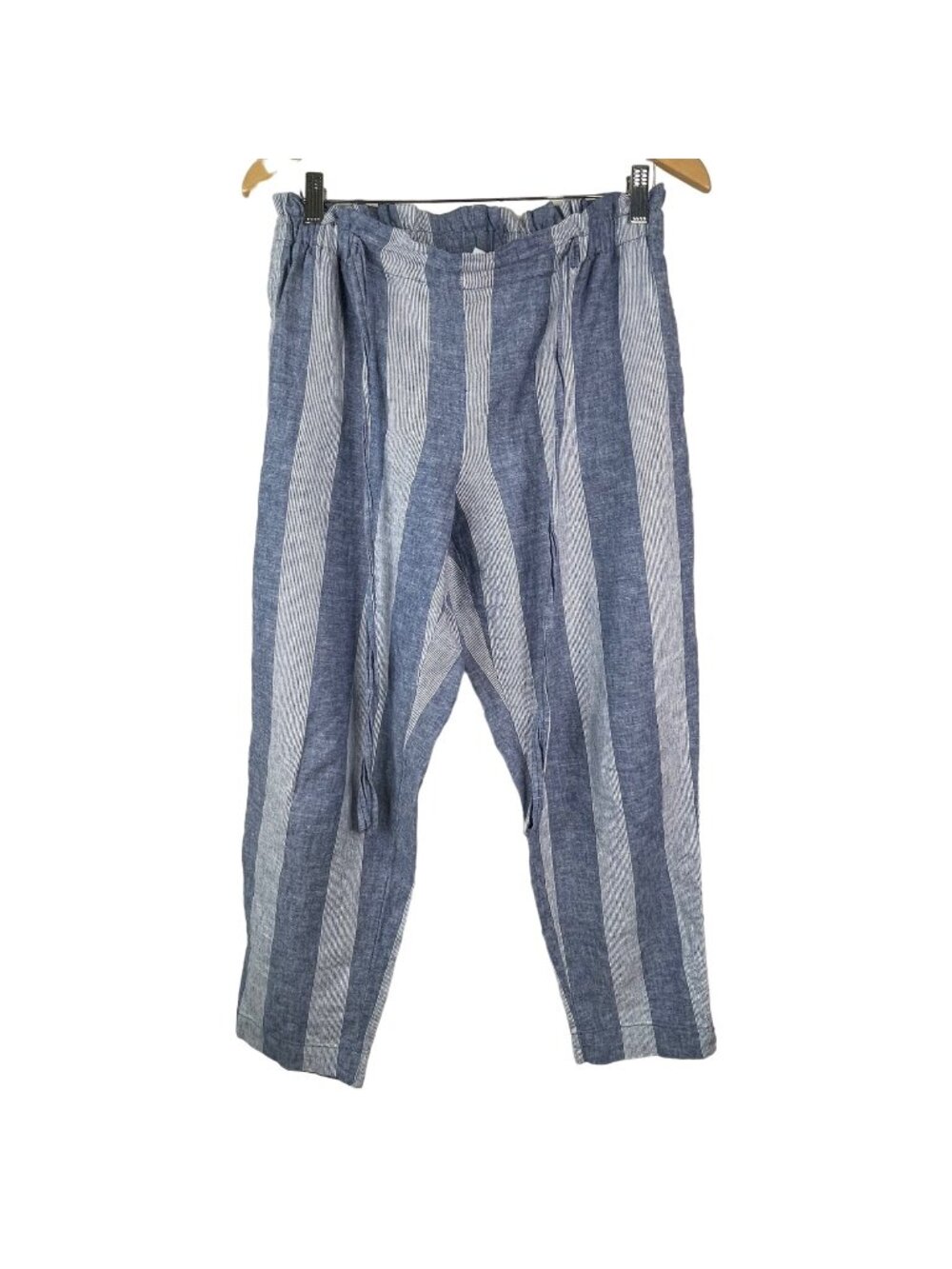 Beach Lunch Lounge Pants Size Medium Giavanna Beach in Barre Class Linen Cotton